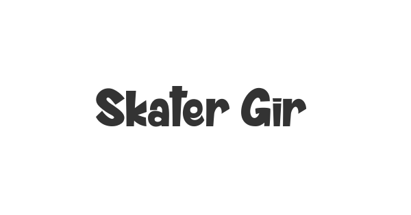 Skater Girls Rock font thumb